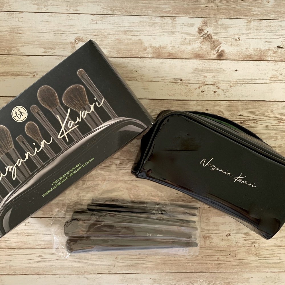 Nazanin Kavari x BH Cosmetics 9 Piece Brush Set